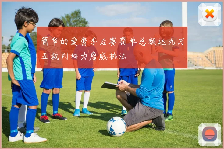 萧华的爱酱季后赛罚单总额达九万五裁判均为詹威执法